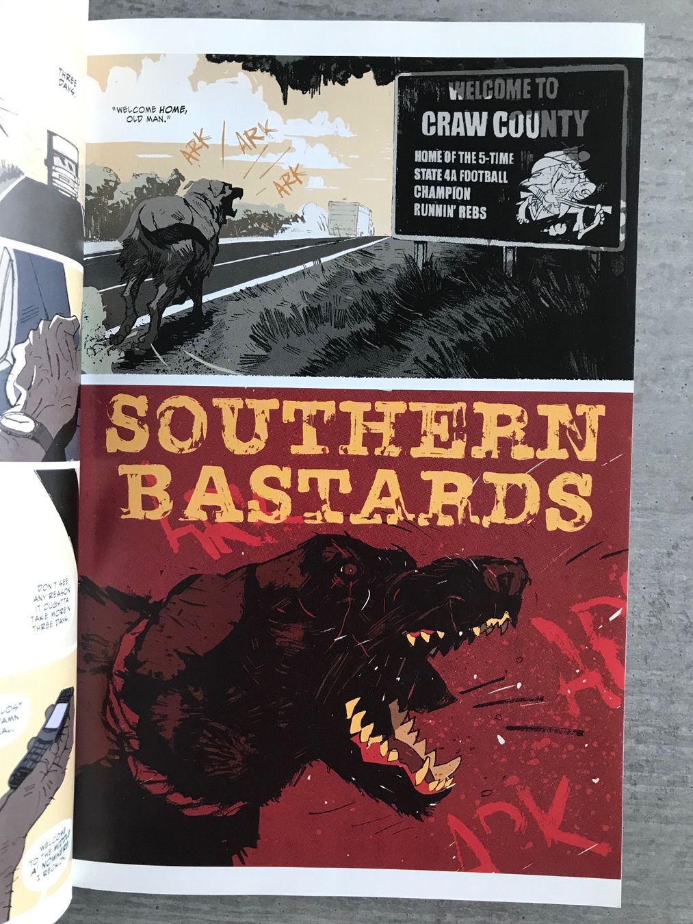 Fumetti: SOUTHERN BASTARDS - VOLUME 1 - HERE WAS A MAN – Nuovo (secondo la descrizione) da Pfungen venduto da Druller 2