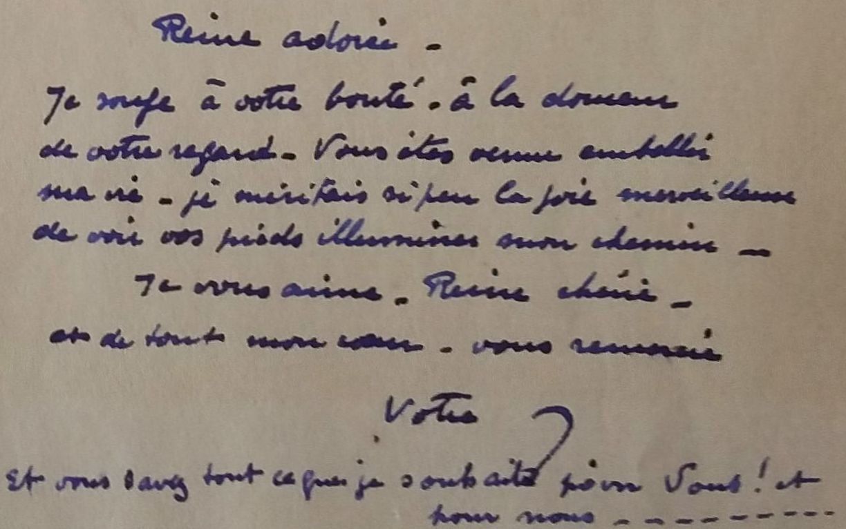 Dipinti: Jacques Jacobi: Tuschezeichnung mit Brieftext, um 1944 – Usato da Oberriet SG venduto da Manick 2