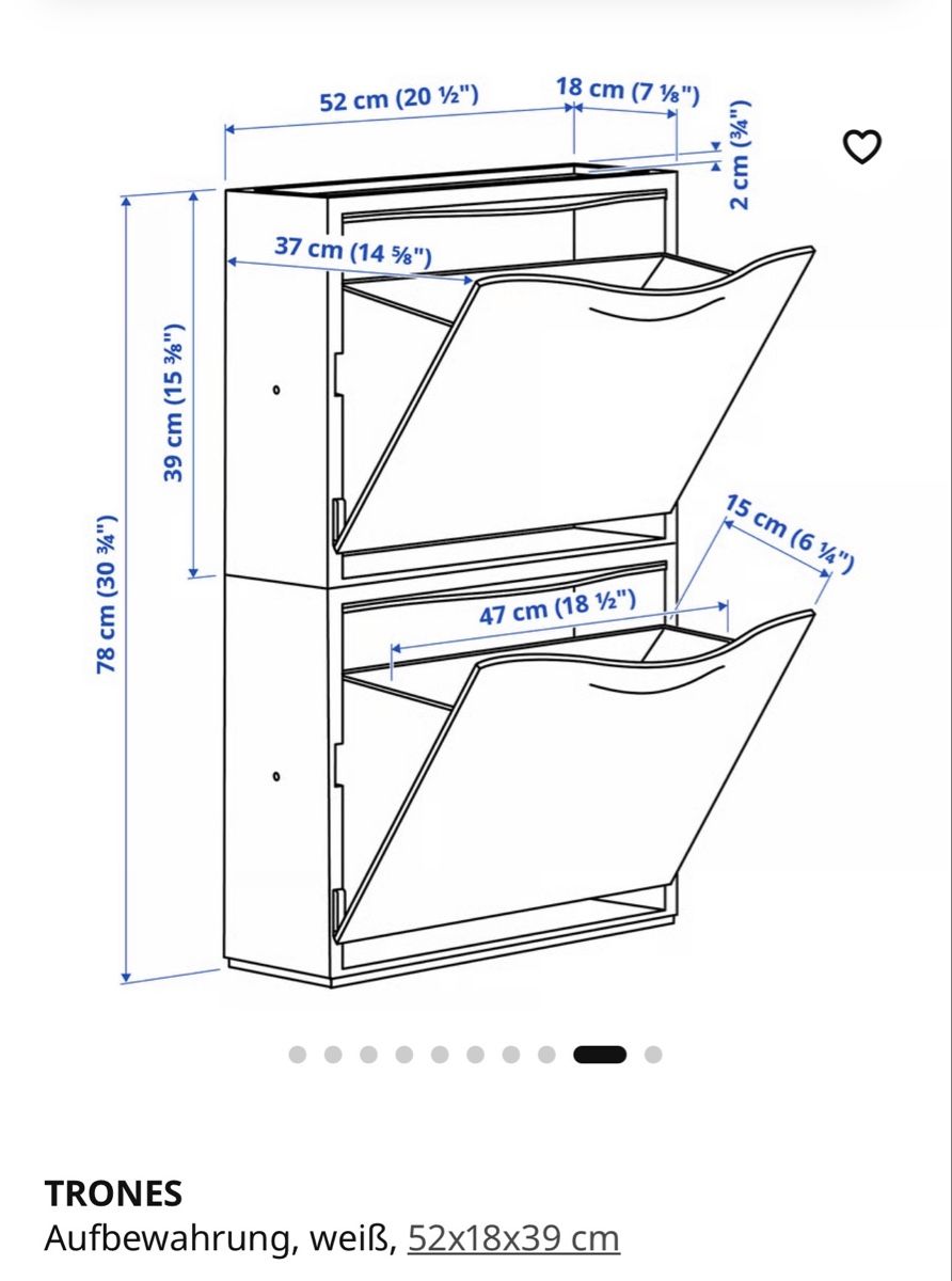 Armadi: Schuhschrank von IKEA – Usato da Winterthur venduto da Ela_amooandi 1