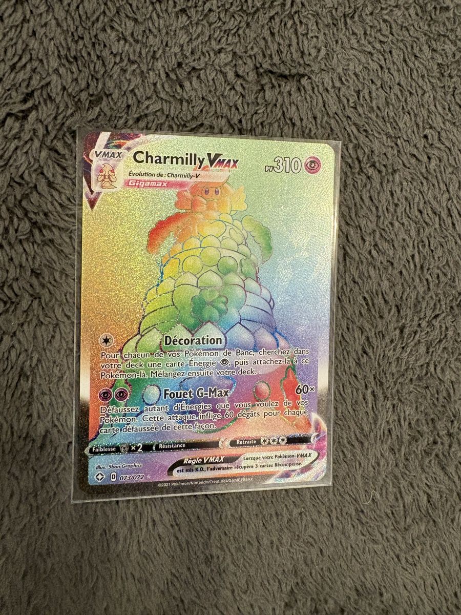 Pokémon Carte collezionabili: Carte Pokémon Charmilly VMAX  – Nuovo (secondo la descrizione) da Cugy FR venduto da K78