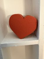 Herzbox aus Holz,rot,perfekt für Schmuck❤️ (58)