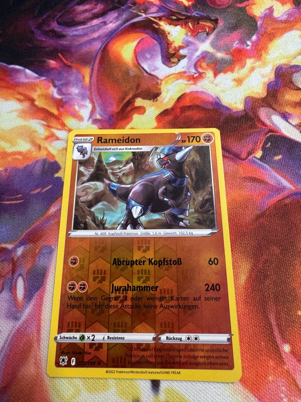 Pokémon Sammelbilder & Trading cards: Rameidon (ASR 077) / Reverse Holo / Astralglanz – Neu (gemäss Beschreibung) aus Bülach von CherryBlu