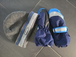 Winter Set Mütze und Handschuhe, Grösse 4-7 Jahre