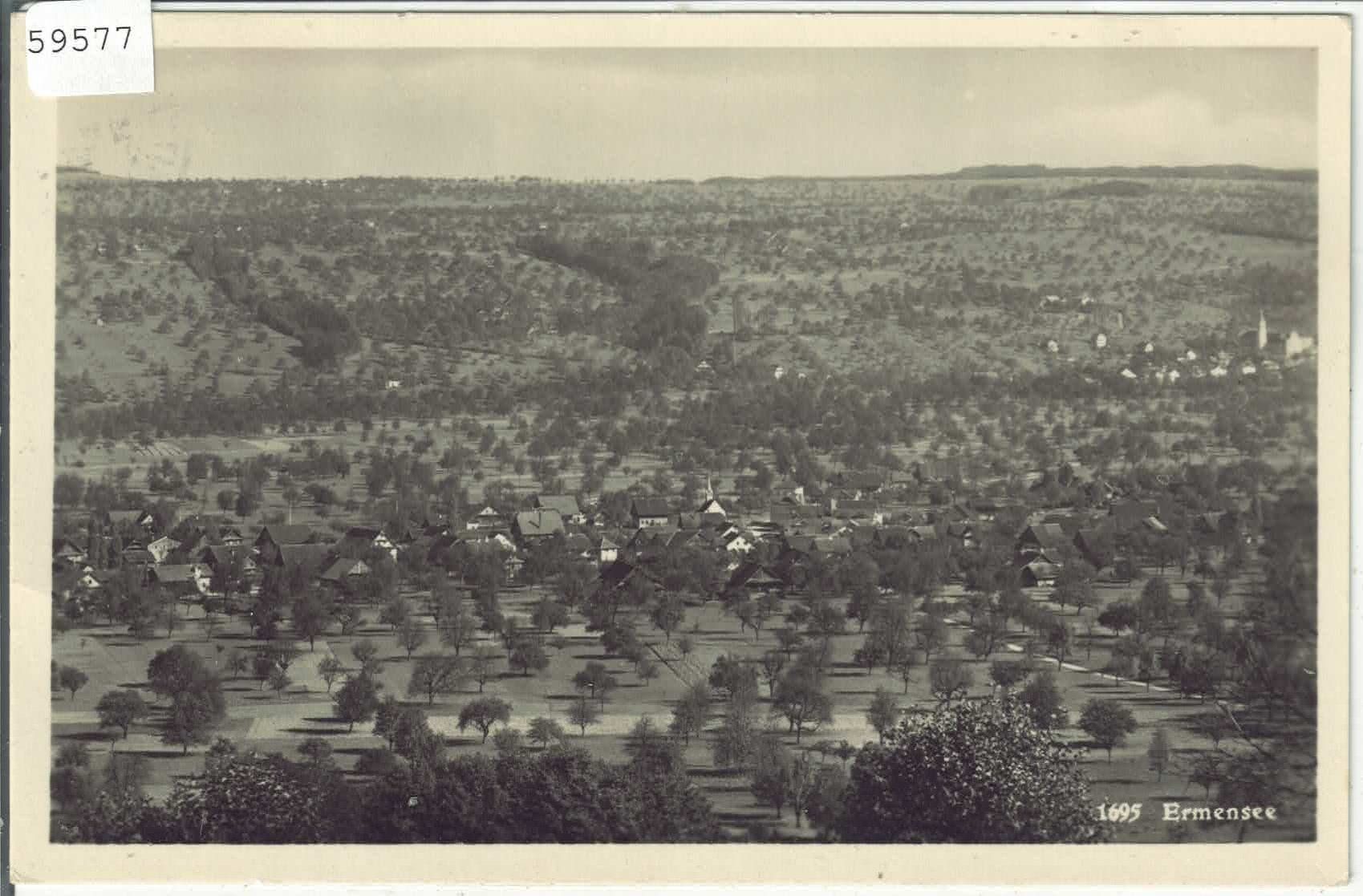 Cartoline postali: Ermensee - Generalansicht – Difettoso da Ettingen venduto da Kartenplanet