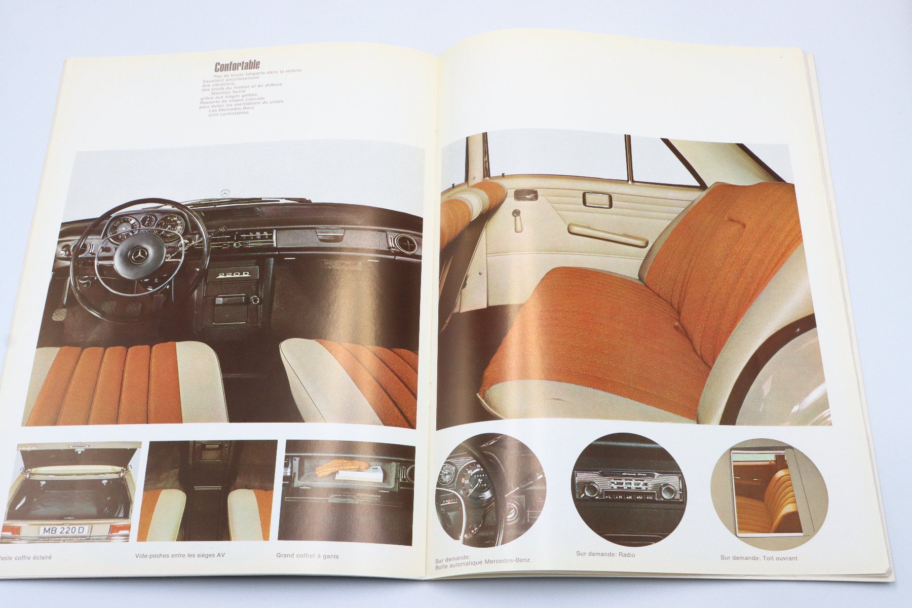 Mercedes-Benz Documenti: Mercedes 220D 1967 Prospekt – Usato da Bühl b.Aarberg venduto da Collectorpassions 5