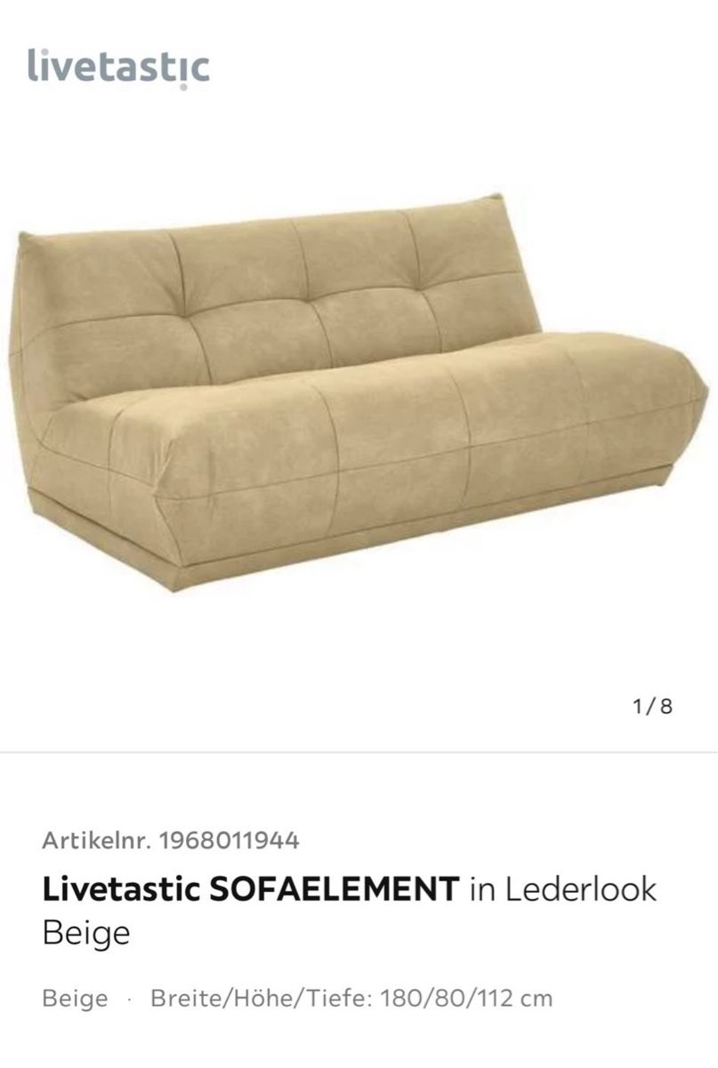 Divani: Sofa, Beige, Top Zustand  – Nuovo (secondo la descrizione) da Wallisellen venduto da manuthekid 3