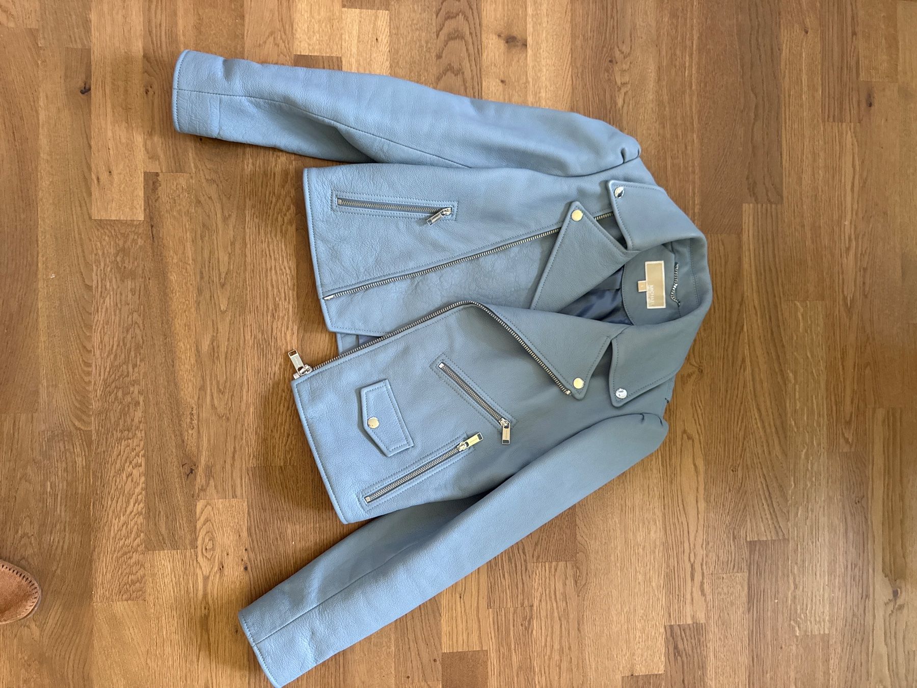 Michael Kors Vestes: Lederjacke Michael Kors S 36/38 Echtleder – D'occasion à Speicherschwendi par Madeleine_17