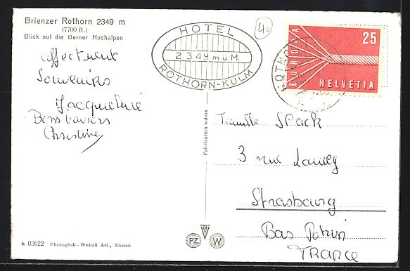 Cartoline postali: AK Brienz, Brienzer Rothorn-Bahn – Usato da Berlin venduto da bartko-reher 1