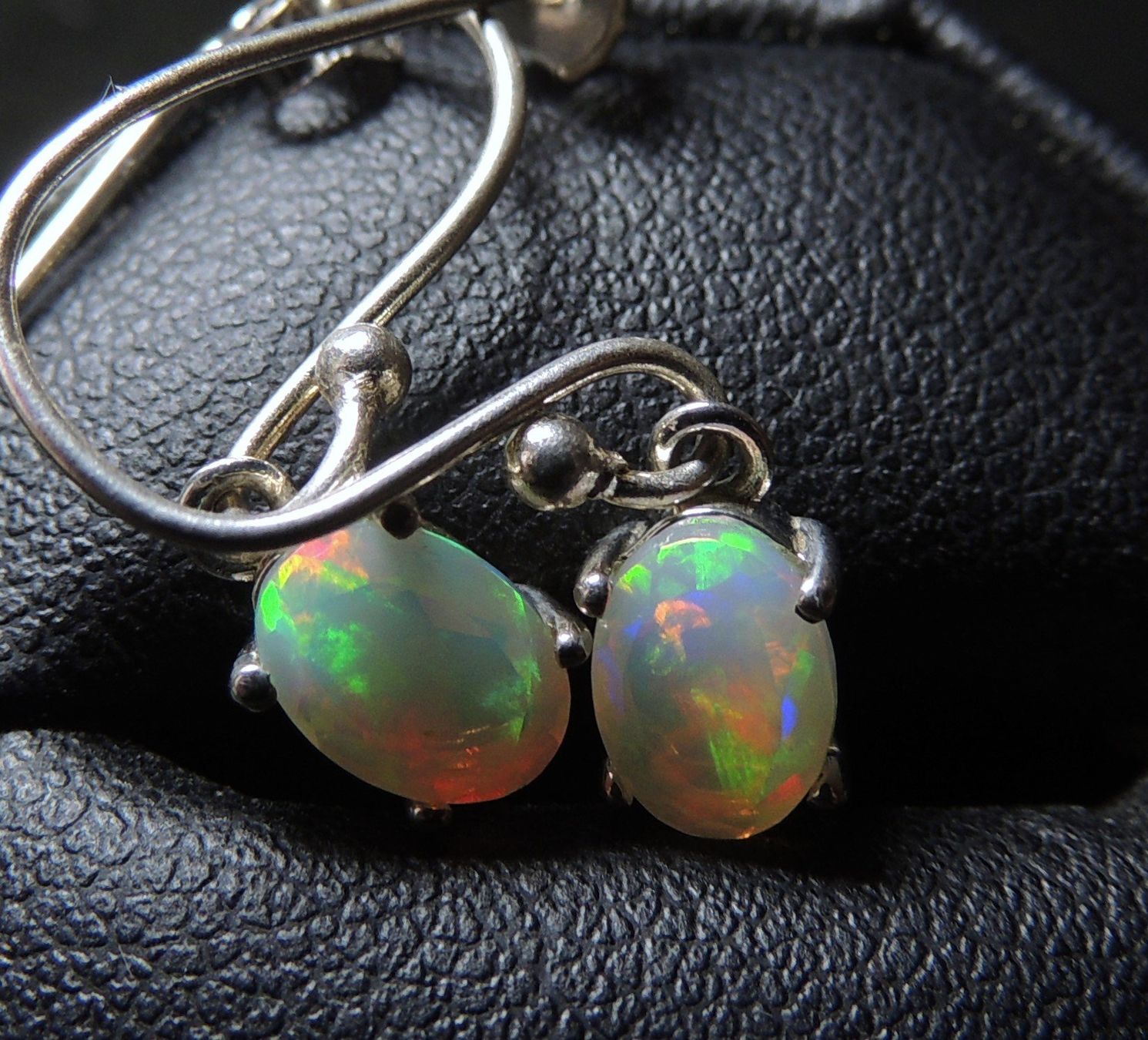 Ohrringe & -stecker: Opal Silber 925 Ohrringe 7 x 5 mm – Neu (gemäss Beschreibung) aus Waldenburg von schaller707 3