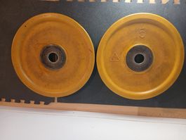 Vintage Berg Hantelscheiben (50mm ) 2x15kg  Olympia-Mass