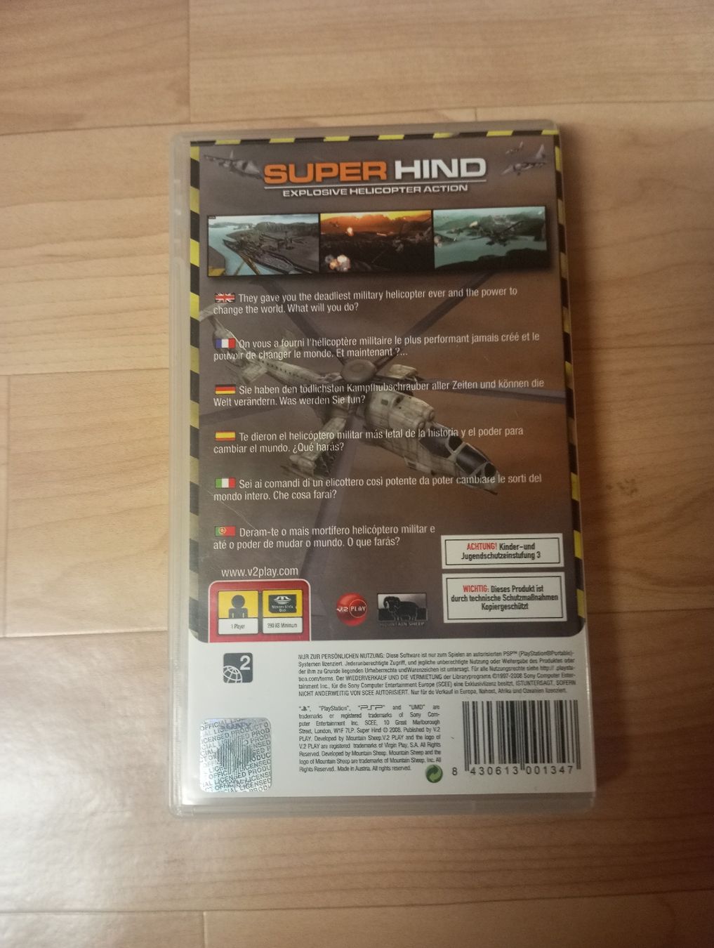 Sony Spiele: Super Hind PSP – Gebraucht aus Cottens FR von magnius01 2