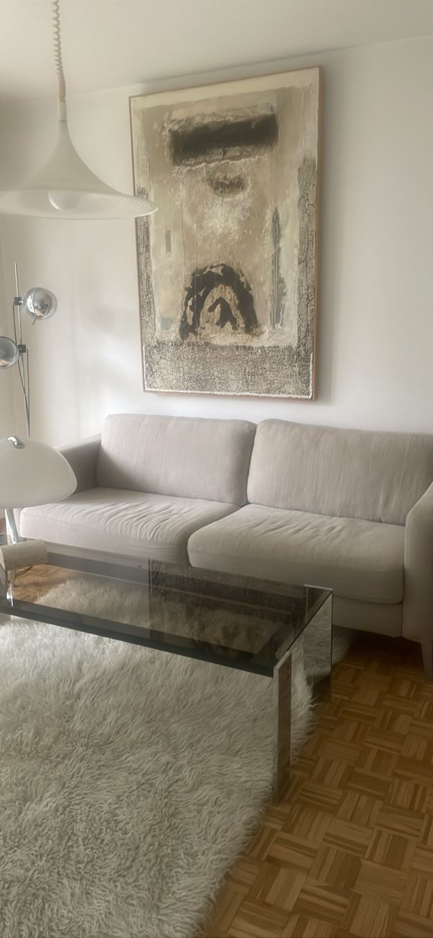 Ikea Divani: Canapé beige confortable ikea karlstad – Usato da Lausanne venduto da Molecule11 2