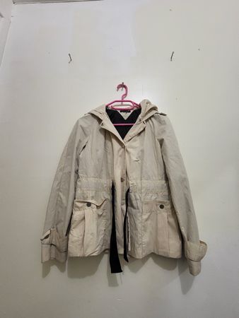 Veste Tommy Hilfiger Beige avec Capuche - Taille 38