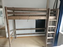 Flexa Hochbett mit Leiter guter Zustand 90x200cmx170cm