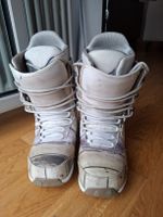 Burton Hail Snowboardboots Gr. 43 – Weiß Holzoptik