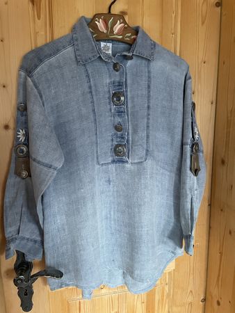 Jeans Bluse Gr.38