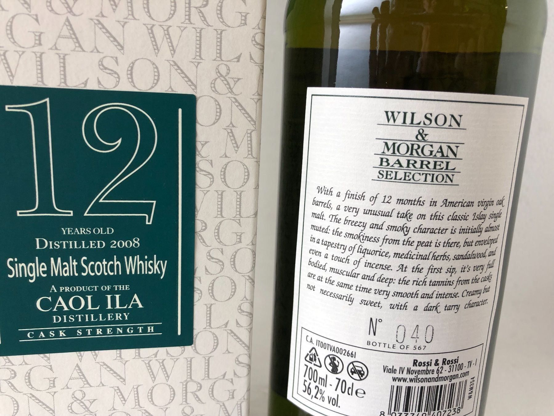Caol Ila Spirituosen: Caol Ila 2008/12yo W&M Virgin Oak 56.2% – Neu und originalverpackt aus Wöschnau von Vinsale 6