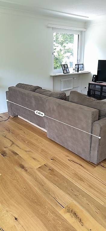 Divani: Braunes Stoff-Sofa mit Schlaffunktion und Stauraum  – Usato da Hergiswil NW venduto da sab_l9zy 2