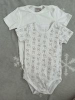 2 Baby Bodies, kurzarm, Größe 74 cm