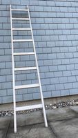 Holzleiter weiss, 2.37m lang