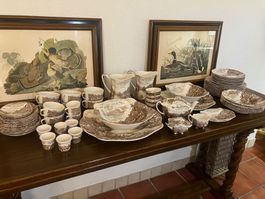 Lot de Johnson Brothers Olde English Countryside - 72 pièces