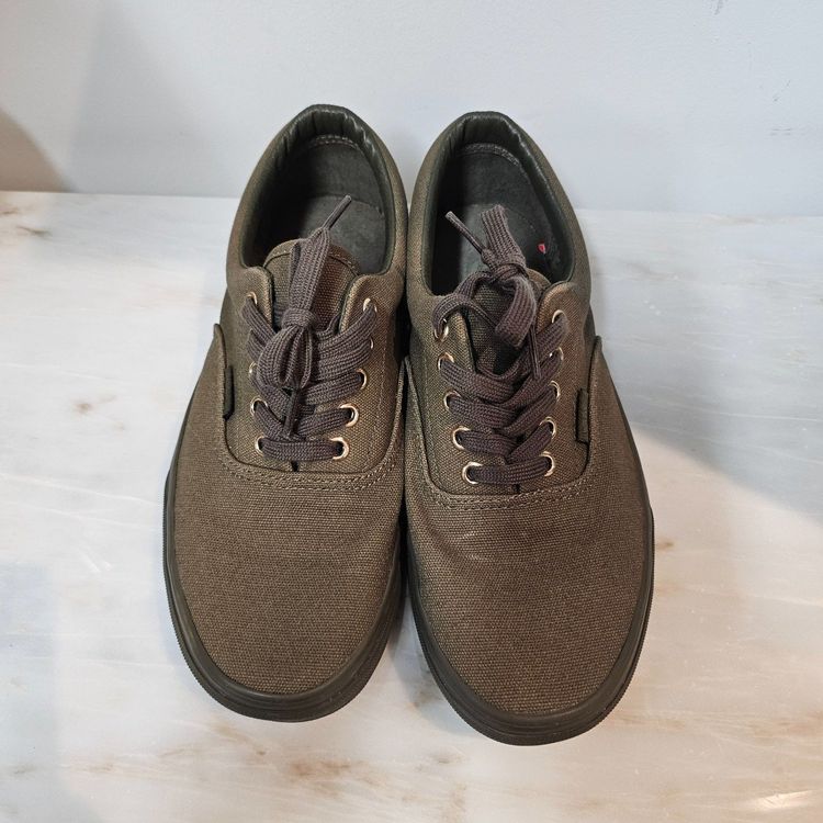 vans era gold mono ivy green
