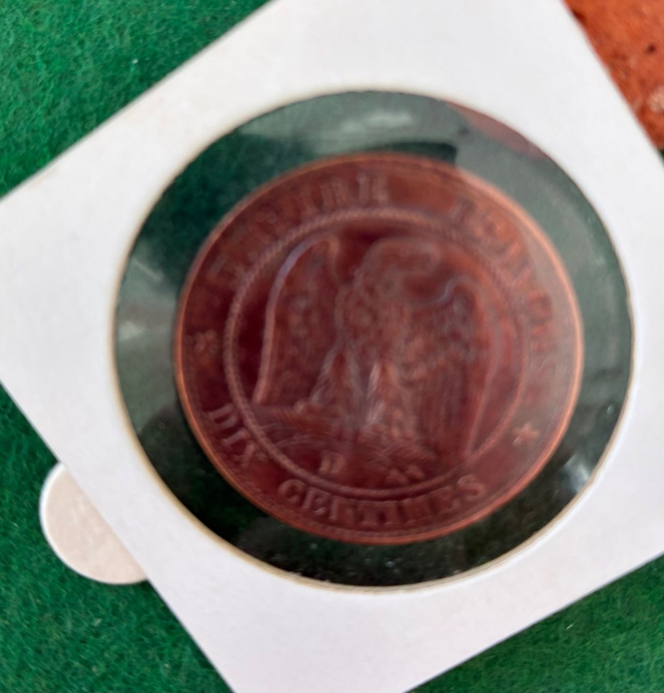 Tutti le monete: France   10 Centimes  1854  "D" – Usato da Viganello venduto da Plausch8 1