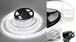 5M Strip Streifen LED wasserfest Lichtstreifen Lichterkette