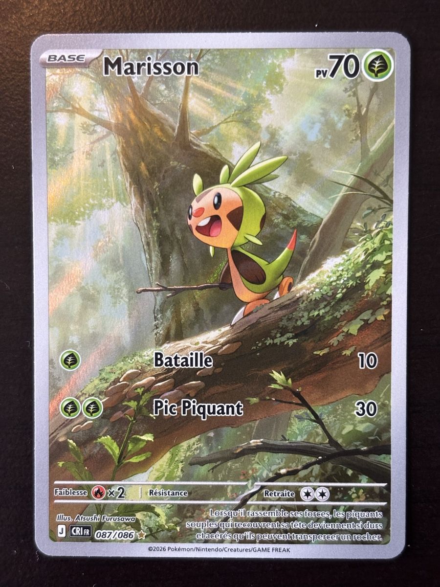 Pokémon Carte collezionabili: Carte Pokémon MARISSON cri 087 fr – Nuovo (secondo la descrizione) da lausanne venduto da helderj