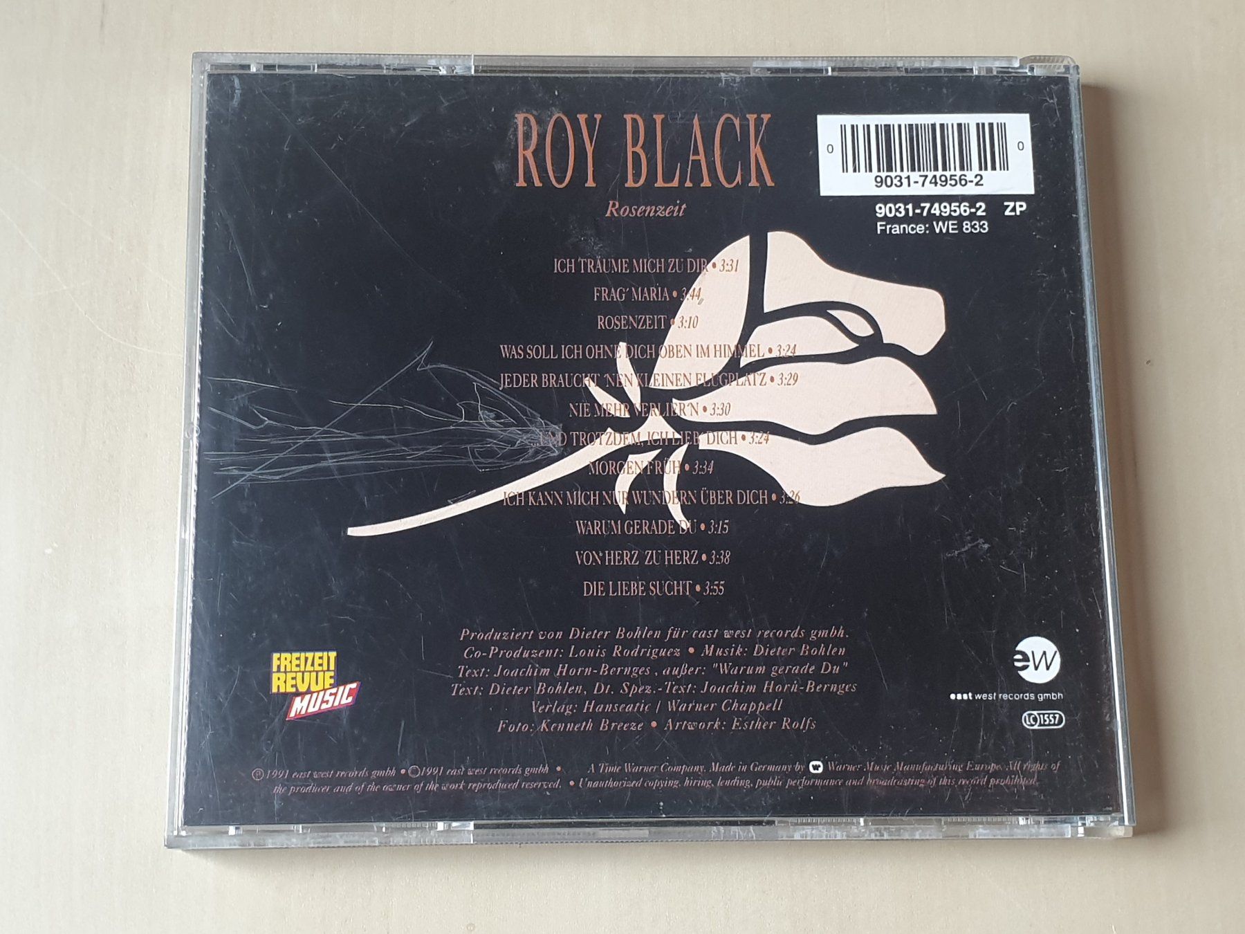 CD: Roy Black Rosenzeit – Usato da Stansstad venduto da collectorsshop 1