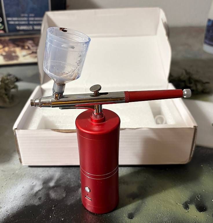 Tecnologia medica: Airbrush Set für Modelpaintg, Nägel oder Lebensmittel – Usato da Herzogenbuchsee venduto da DC_1978 2