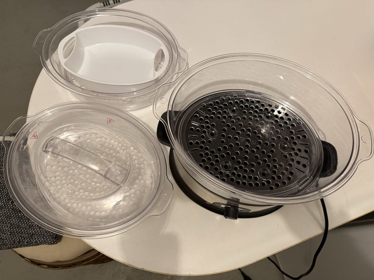 SilverCrest Elettrodomestici da cucina: Silvercrest Dampfgarer - Gesunde Küche – Usato da Thun venduto da Vesna27 1