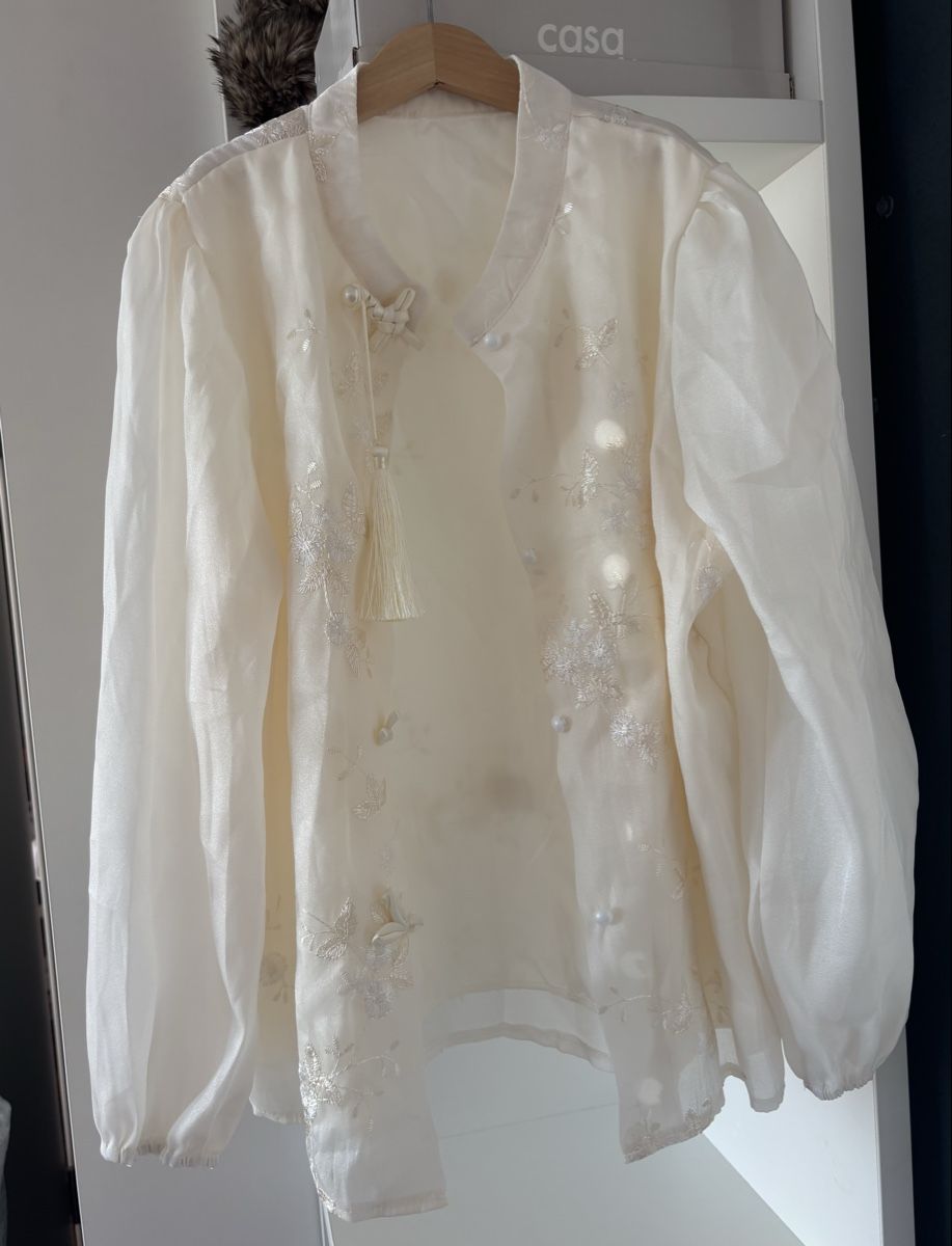 Camicette: Damen Bluse mit Stickerei – Nuovo (secondo la descrizione) da Arbon venduto da Ursula_566 2