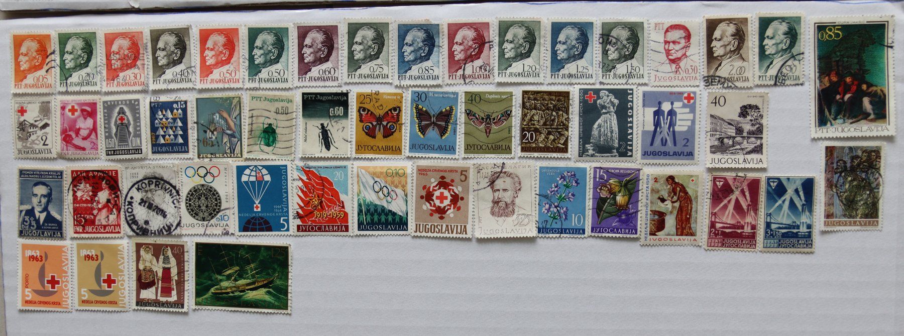 Tutti i francobolli: Briefmarken aus Jugoslawien – Usato da Oberentfelden venduto da lakipul 3