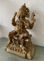 Asiatische Messing Gott Ganesh Ganesha India Indien Indische