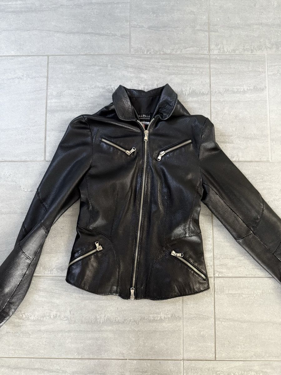 Vera Pelle Jacken: LEDERJACKE von Vera Pelle Italy – Neu (gemäss Beschreibung) aus Buchs ZH von KittyInStyle 1