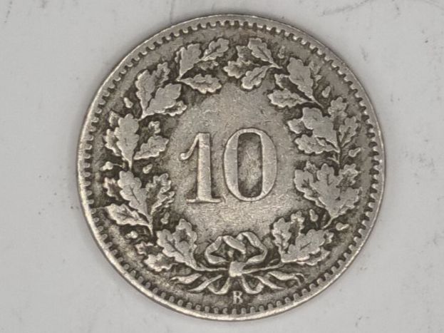 Alle Münzen: 10 rappen 1895 – Gebraucht aus Bure von chap981 1