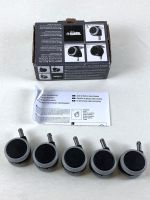 TOPSTAR | Rollen | Schwarz / Grau | 5x