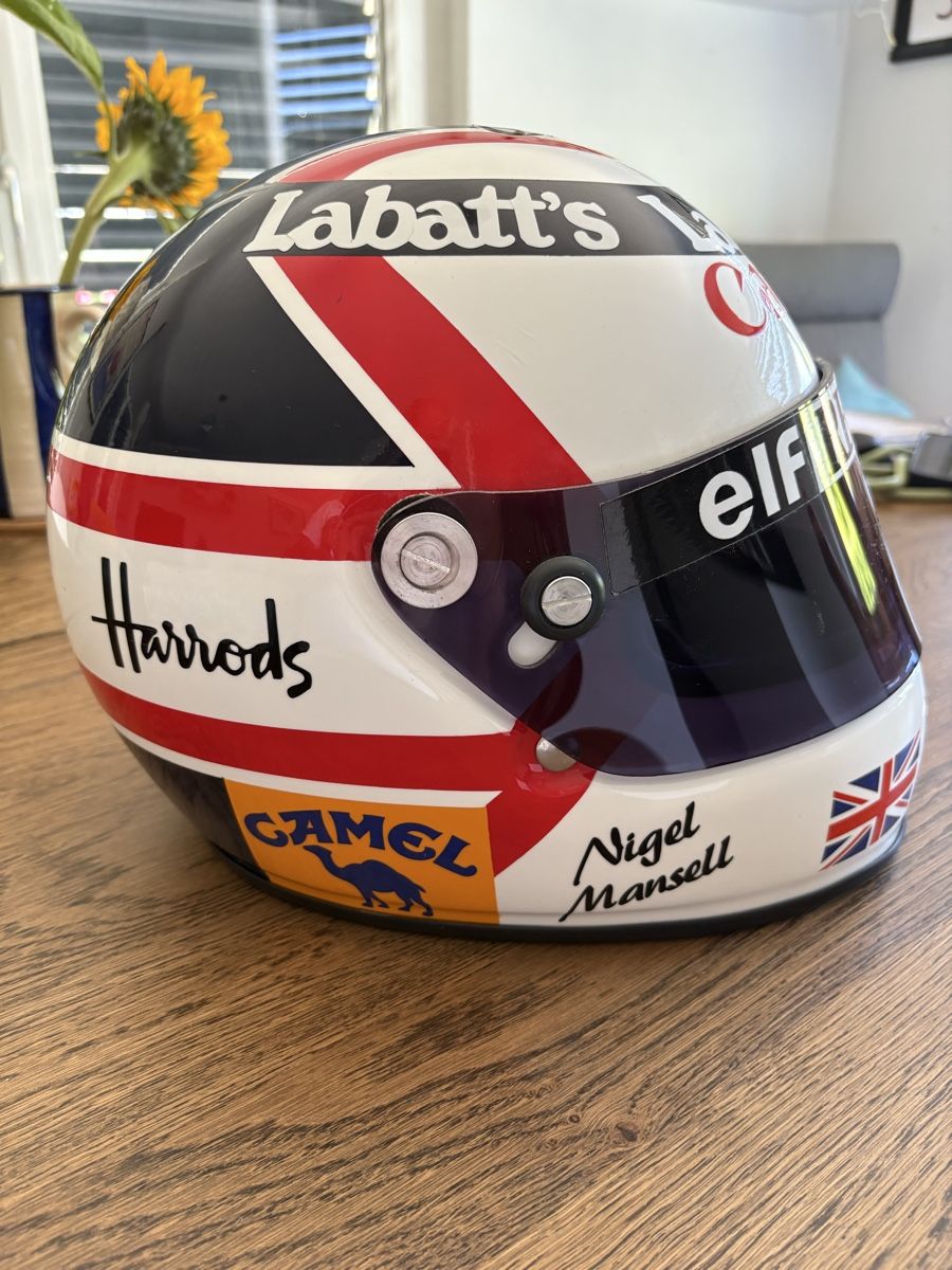 Arai Sonstiges zum Sammeln & Seltenes: Signed Autographed Nigel Mansell 1992 Full Size Helmet – Gebraucht aus Allaman von Bertie555 6