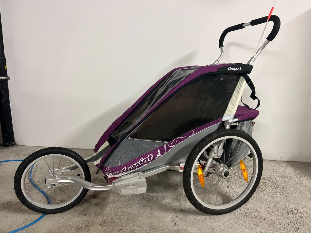 thule chariot cougar 2 bike trailer