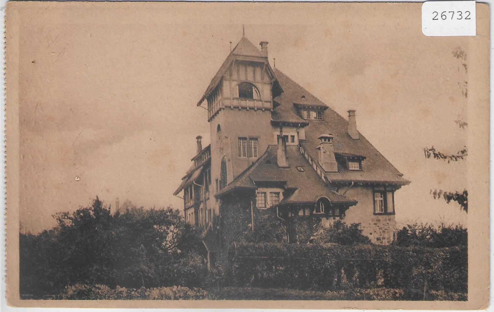 Ansichtskarten: Pensionnat Schenker & Roy Chateau Mont – Gebraucht aus Ettingen von Kartenplanet