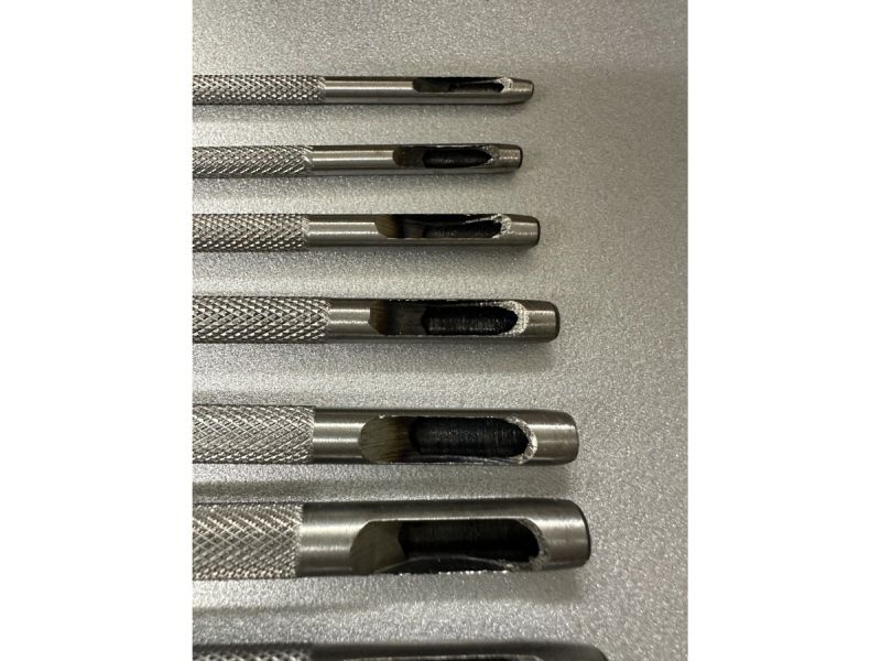 Tutti gli attrezzi: Neues Locheisen-Set 9tlg. – Nuovo e nell'imballaggio originale da Necker venduto da liq24 2