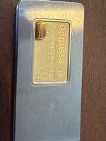 Degussa Geldklammer mit Goldbarren 2,5g