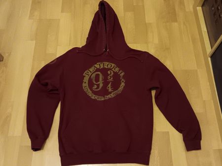 Harry Potter Hoodie dunkelrot Platform 9 3/4