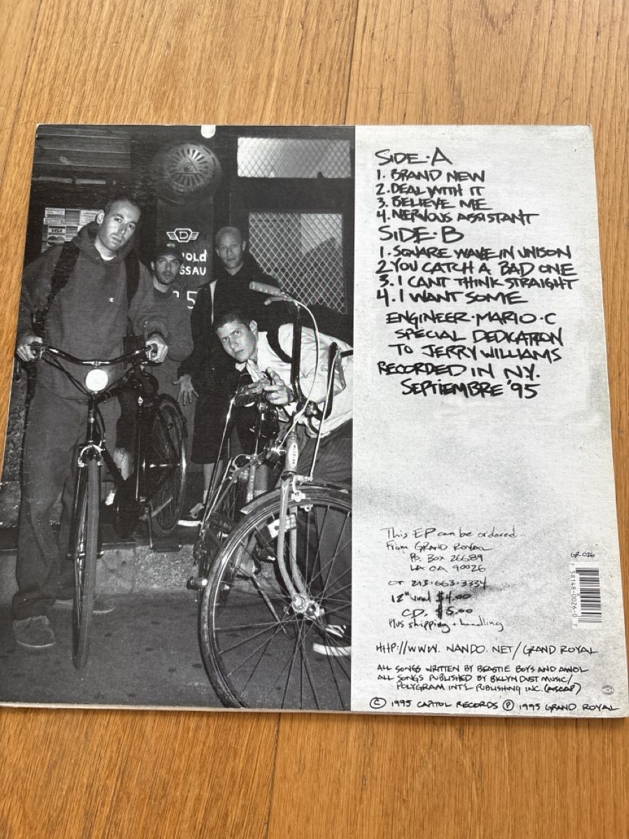 Dischi in vinile: Disque vinyle Beastie Boys Aglio e Olio – Usato da Corminboeuf venduto da Cmabillard 1