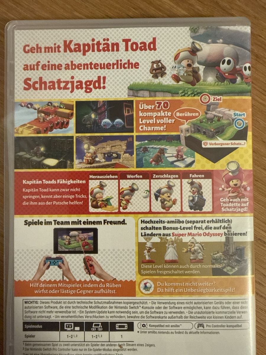 Nintendo Spiele: Captain Toad Treasure Tracker Nintendo Switch de – Gebraucht aus Oberengstringen von sigurros 2