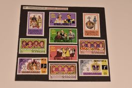 Briefmarken Set Commonwealth Silver Jubilee 1977