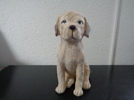 Sitzender Labrador braun (25 cm)
