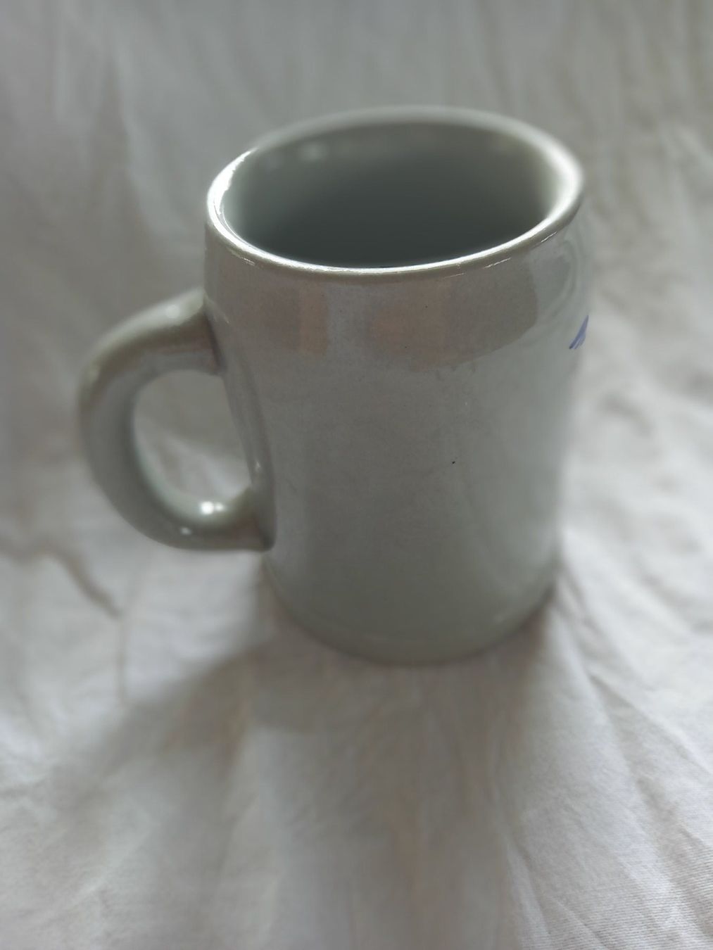 Gläser: Chope de bière ancienne en grès de Beauregard – Gebraucht aus Rossens FR von Souris1 3