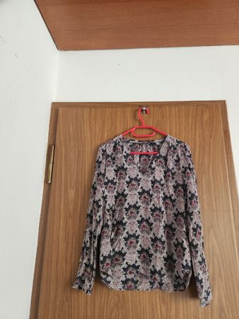 Chemisier soie Comptoir des Cotonniers imprimé taille 38